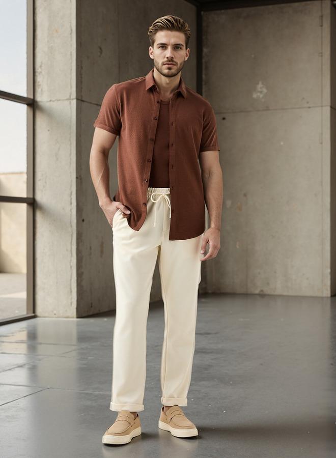 ايكونيك قميص أيكونيك بقصة ضيقة ونقوش مميزة - Image 2