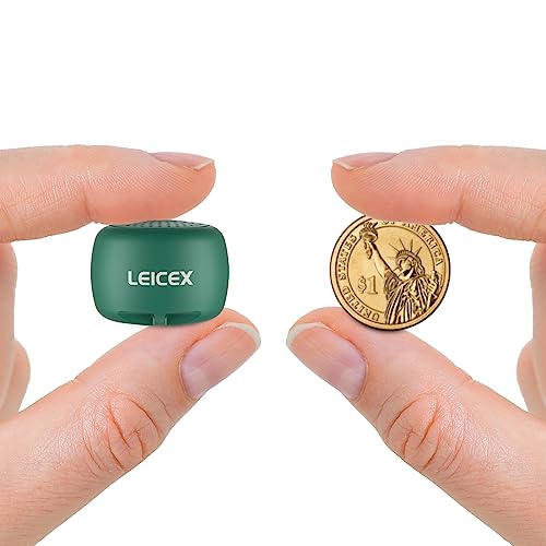 LEICEX Portable Bluetooth Speakers, Mini Cute Small Pillow Wireless Speakers with Bluetooth 5.0 Perfect for Travel Outdoor Sound (Green) - Image 1