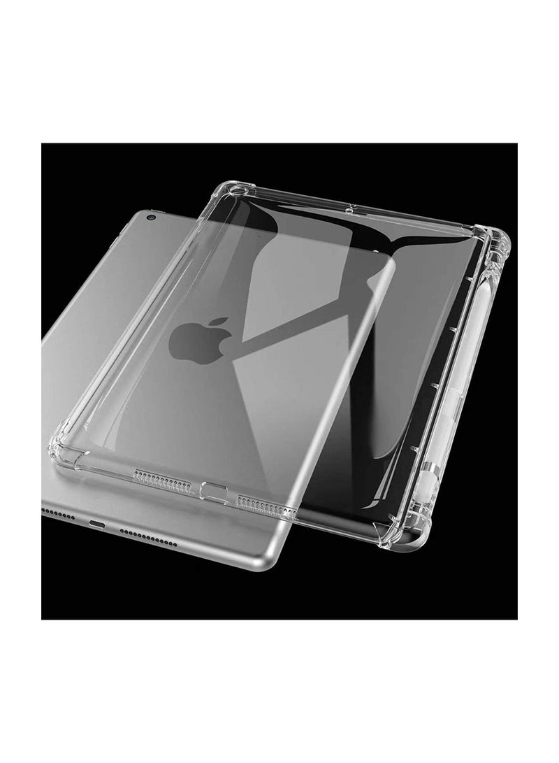 Rock Pow Case for New iPad 10.2 7th/8th/9th Gen 2021/2020/2019 with Pencil Holder,Thin Slim Transparent TPU Cover - Image 4