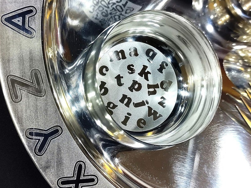 BENGALEN Baby Dinner Set Silver Plated for Rice Ceremony Annaprashan Sanskar Gift for Boys Girls Kids Birthday Return Festive Home Decorative Gifts Items - Image 3