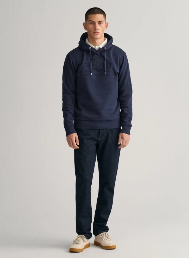 غانت Gant Tonal Shield Hoodie