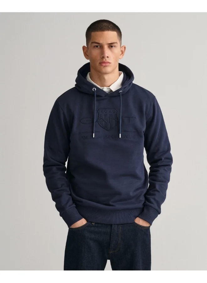 غانت Gant Tonal Shield Hoodie