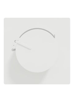 Dimmer, Miluz E, Rotary Knob, Mechanism, White