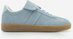 MARJIN Women's Sneaker Tongue Detail Retro Sneakers Suede Vinas  - Image 3