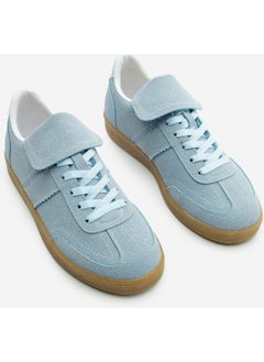 MARJIN Women's Sneaker Tongue Detail Retro Sneakers Suede Vinas  - Image 5
