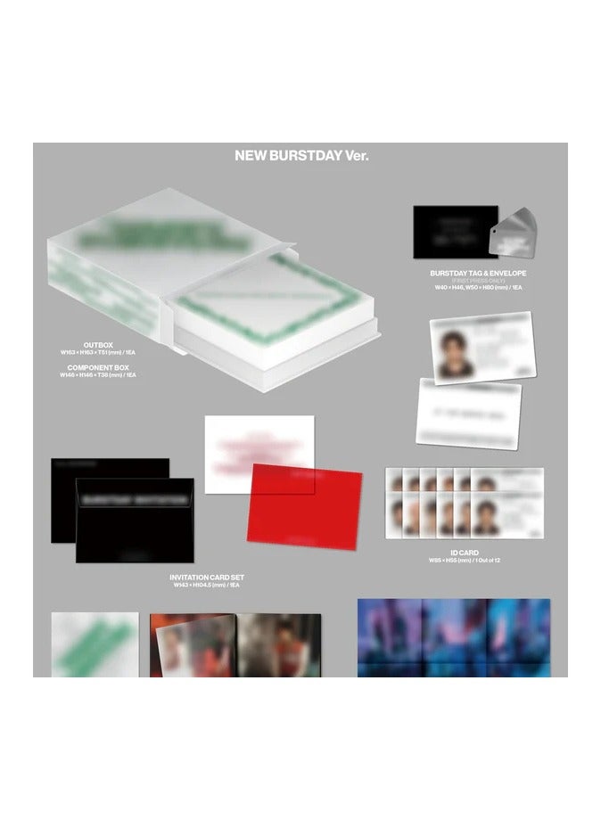 Seventeen - 5th Album New Myself Version - Happy Burstday - CD - Image 3