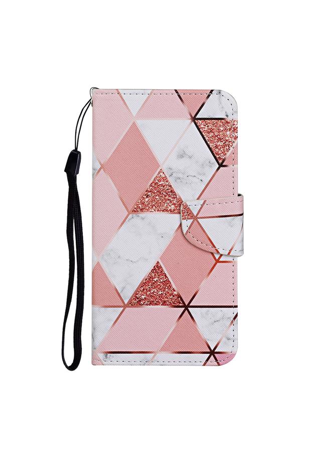 Zaboon Case For iPhone 13 mini Colored Drawing Pattern Flip Leather Case - Image 2