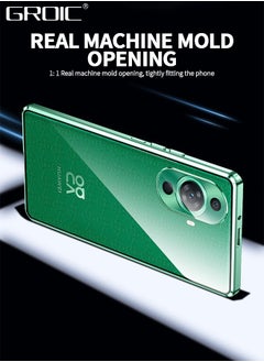 GROIC Magnetic Case for Huawei Nova 11 Ultra 6.78 Inches, Double Sided HD Tempered Glass Fingerprint Unlock Super Magnetic Adsorption Metal Bumper Frame 360° Full Protective Phone Cover  - Image 3