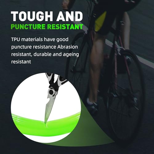 CYCLAMI 2 Pack TPU Inner Tube 700C x 18/23/25/28/30/32C for Road Bike Tire Upgraded Durability Bicycle Tube 80MM Length of Aluminum Presta Valve - Image 2