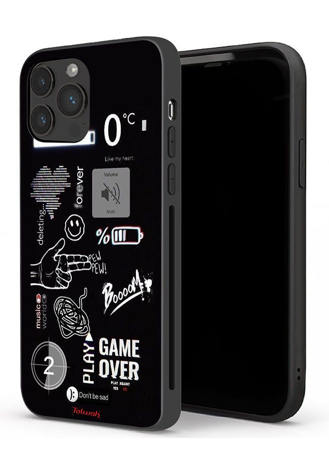 Tolwak حافظة حماية آبل آيفون 13 برو ماكس لعبة انتهت بي بي يو بي بي يو - Image 1