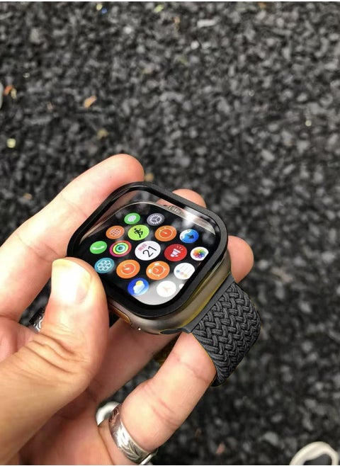 Aluminum alloy frame protective film Apple Watch Ultra size 49 Black