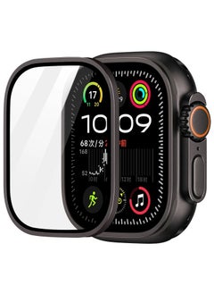 Samu Aluminum alloy frame protective film Apple Watch Ultra size 49 Black  - Image 4