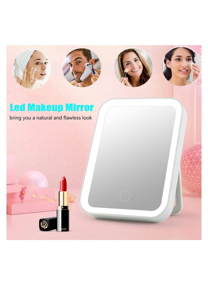 Arabest - Touch Adjustable Vanity Mirror with 4 LED Lights - Image 1