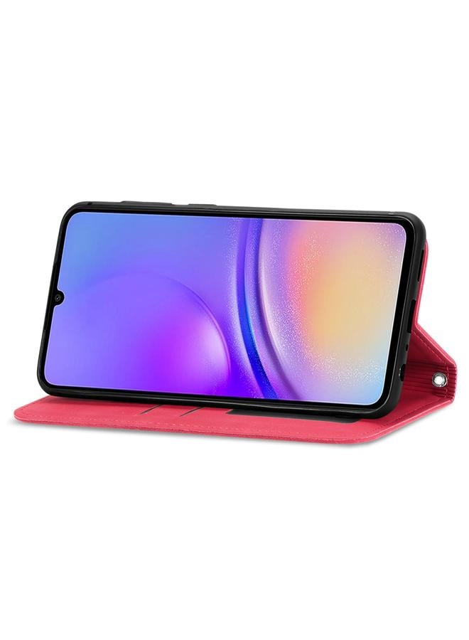 S-TOP Case For Samsung Galaxy A06 Retro Skin Feel Magnetic Leather Phone Case - Image 4