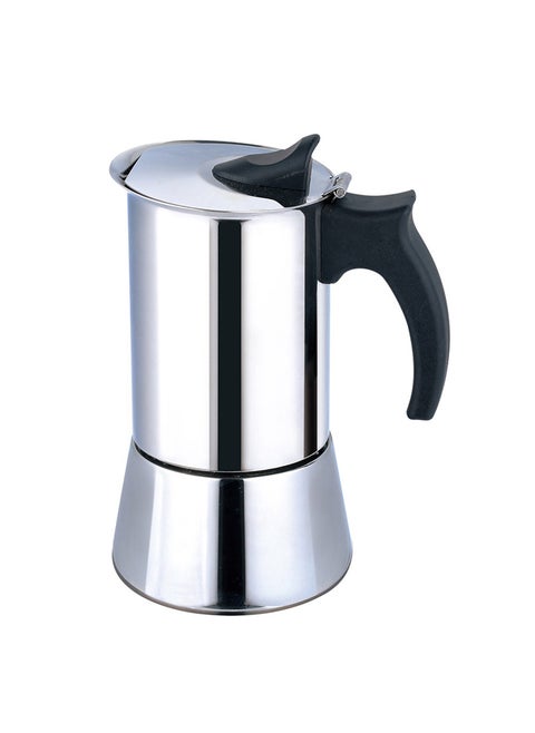 Espresso coffee maker, Portable espresso coffee maker, Silver, Small