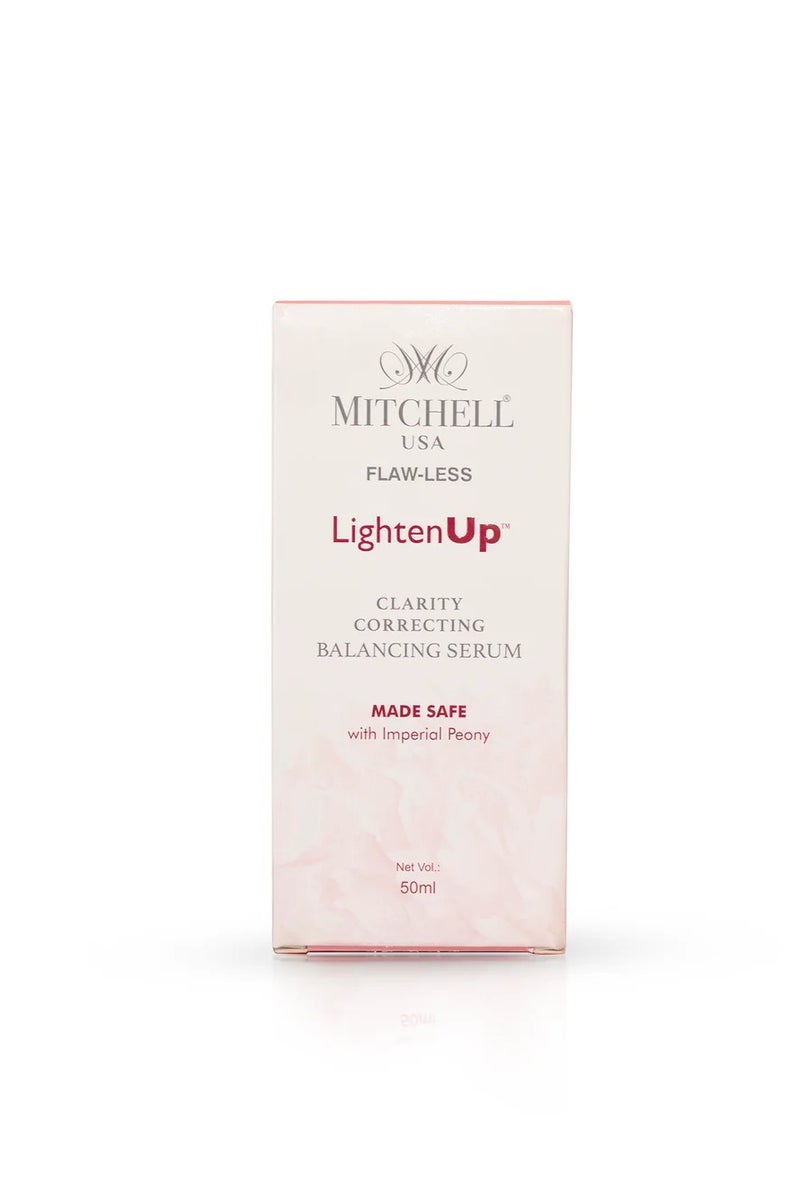 MITCHELL USA Lighten Up 10% Niacinamide Face Serum With Alpha Arbutin Vitamin C And Imperial Peony Anti Acne Dark Spot Correction And Pore Care Serum 50 ML - Image 2