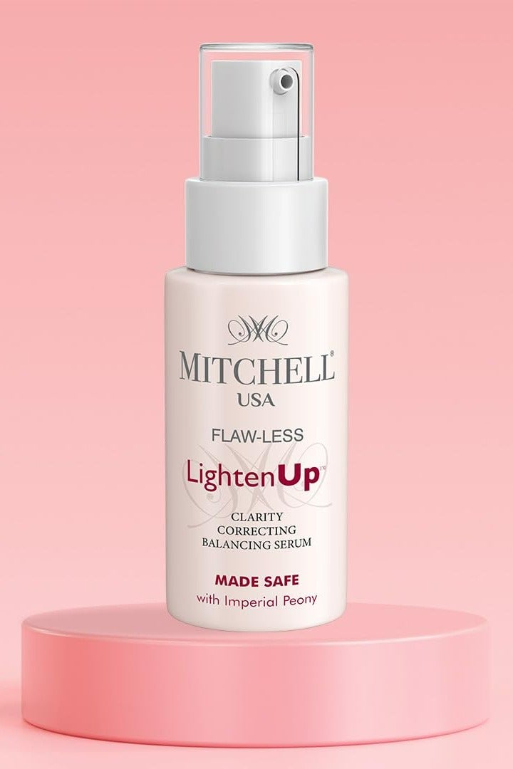 MITCHELL USA Lighten Up 10% Niacinamide Face Serum With Alpha Arbutin Vitamin C And Imperial Peony Anti Acne Dark Spot Correction And Pore Care Serum 50 ML - Image 1