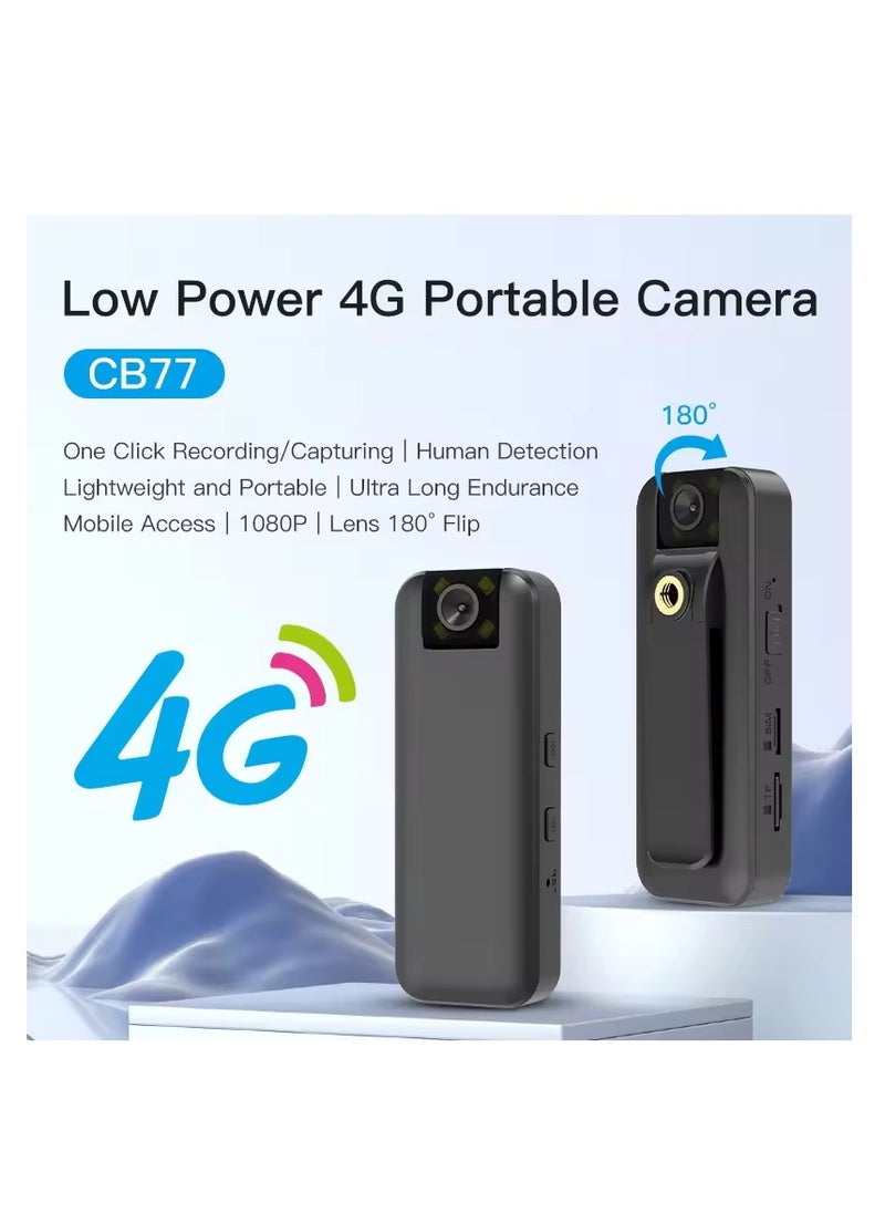 GULFLINK - Mini 4G Cameras 8h Continuous Recording Cloud Storage Small Portable Battery Camera - Image 1