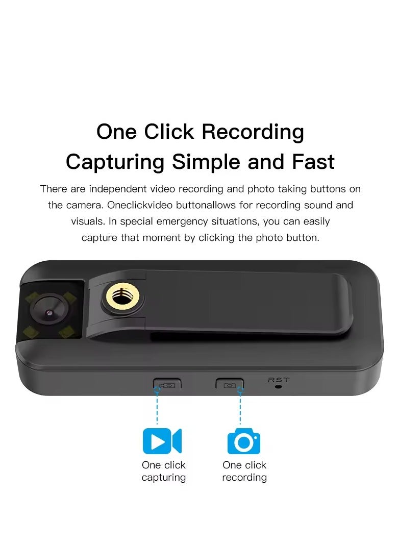 GULFLINK - Mini 4G Cameras 8h Continuous Recording Cloud Storage Small Portable Battery Camera - Image 1