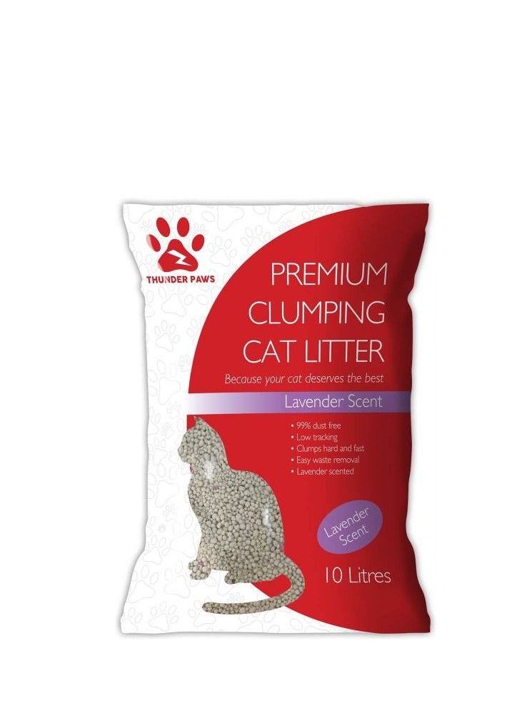 Thunder Paws - Thunder Paws Advance Care Lavender Clumping Cat Litter 10L - Image 1