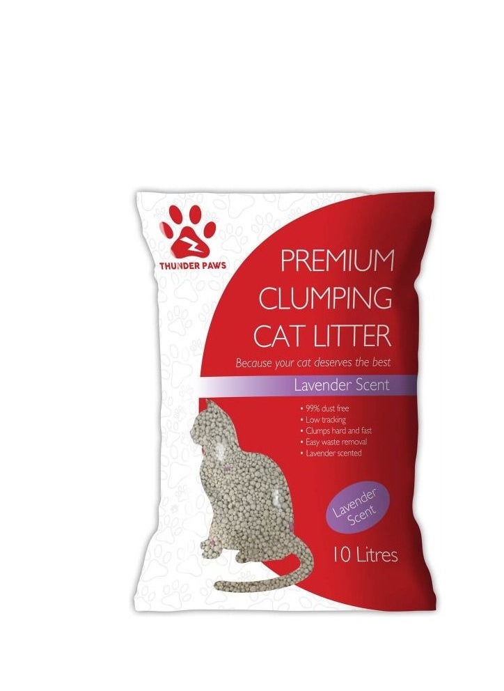 Thunder Paws - Thunder Paws Advance Care Lavender Clumping Cat Litter 10L - Image 1