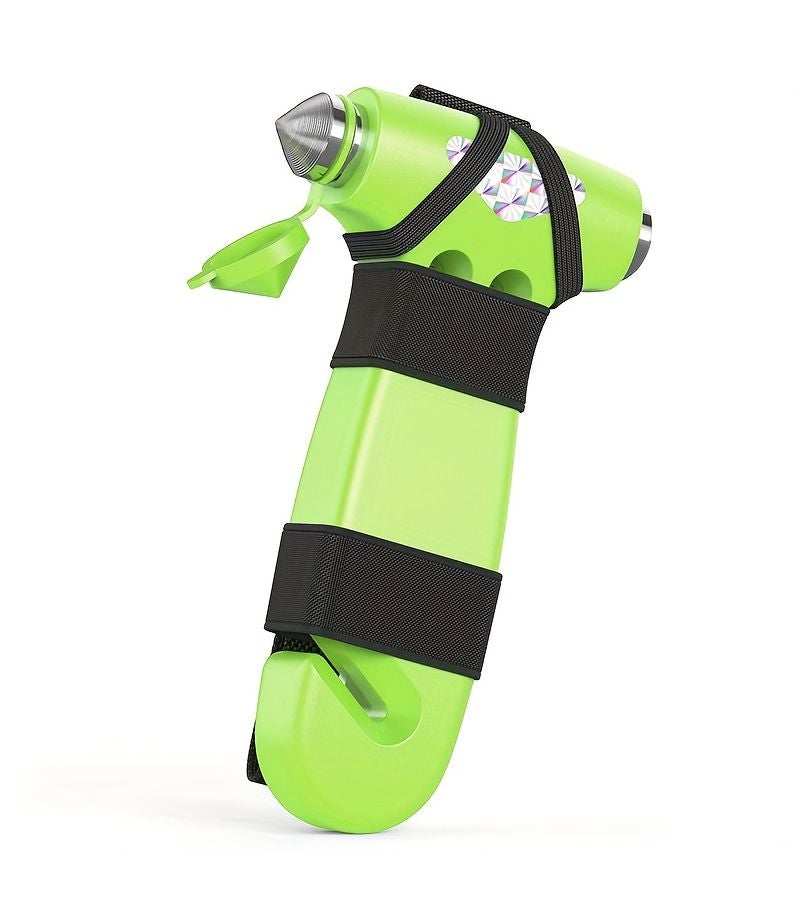 Orange Car Safety Hammer Window Breaker Emergency Escape Tool with Seatbelt Cutter for Vehicle and Home - Image 3