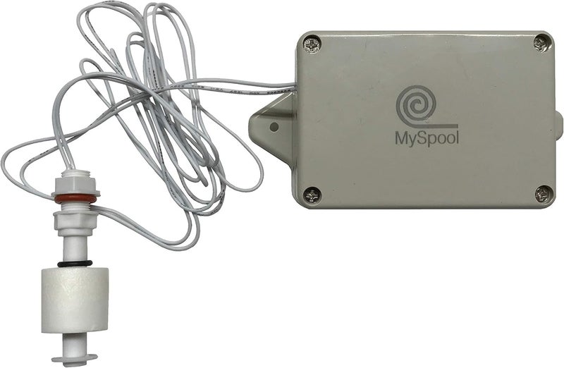 MySpool جهاز إنذار مستوى الماء مع إشعارات نصية وبريد إلكتروني، يعمل بالبطارية مع مستشعر عائم - Image 1
