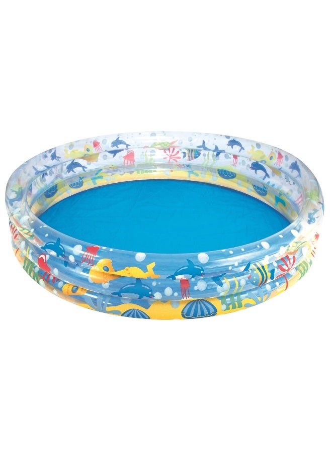 Bestway Ocean Themed Paddling Inflatable Swimming Pool (1.52 x 0.30 m) - Image 2