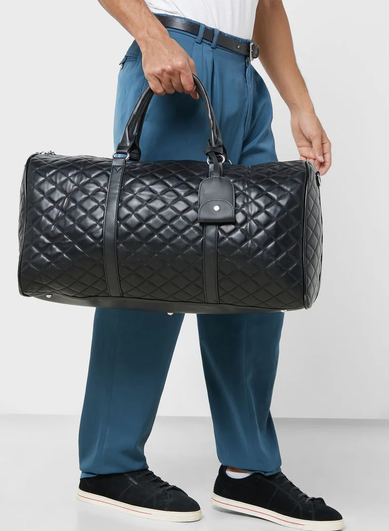 Robert Wood Quilted Casual Duffle Bag