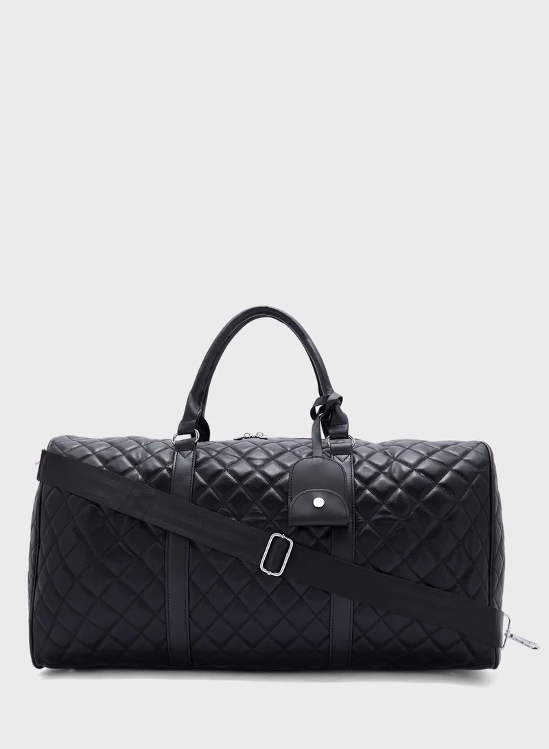 Robert Wood Quilted Casual Duffle Bag
