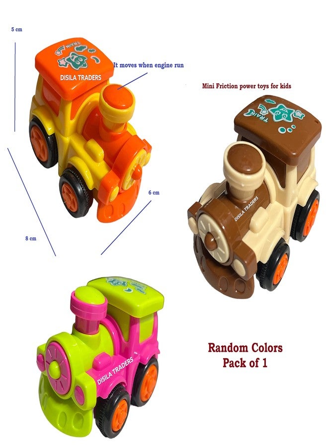 DISILA TRADERS Beautifully Designed and Loving Push and go Toys, Unbreakable, Multi-Color, Power Friction Toys for Kids. - Image 2