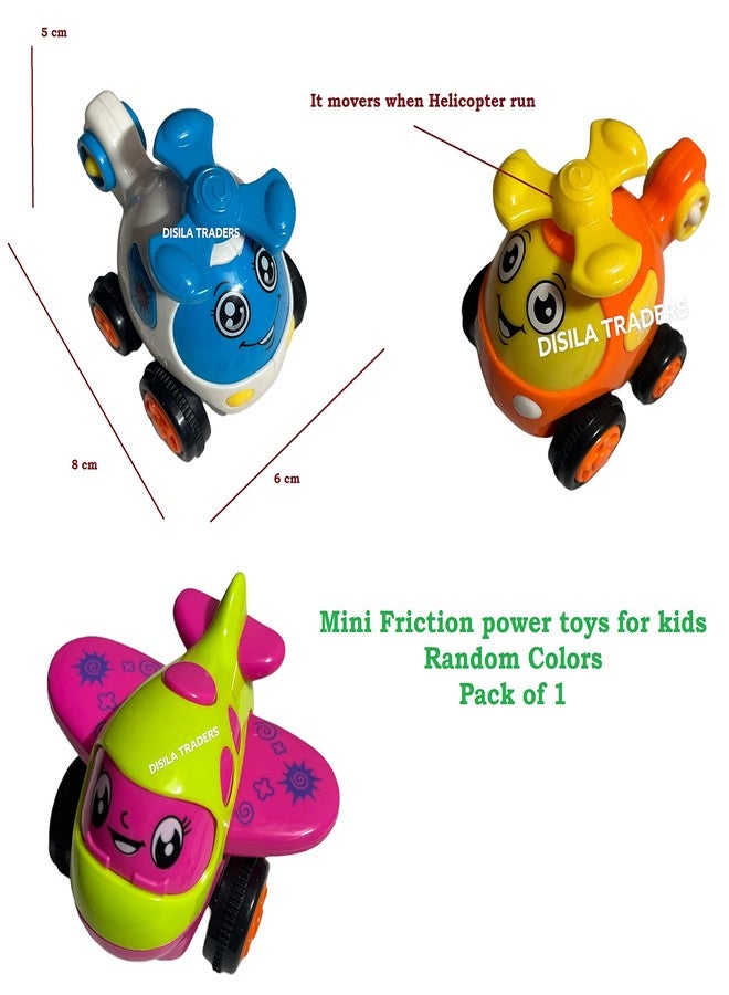 DISILA TRADERS Beautifully Designed and Loving Push and go Toys, Unbreakable, Multi-Color, Power Friction Toys for Kids. - Image 3