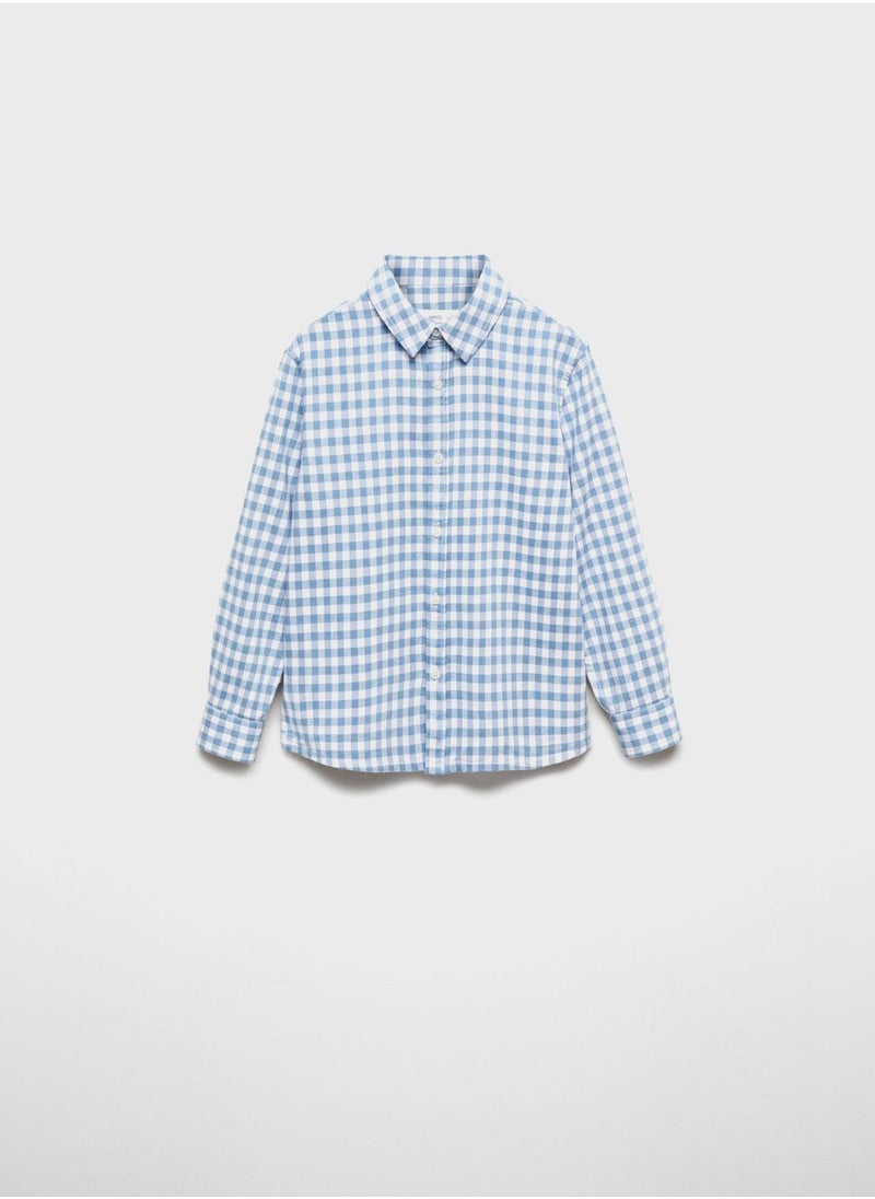 MANGO - Infant Striped Shirt - Image 1