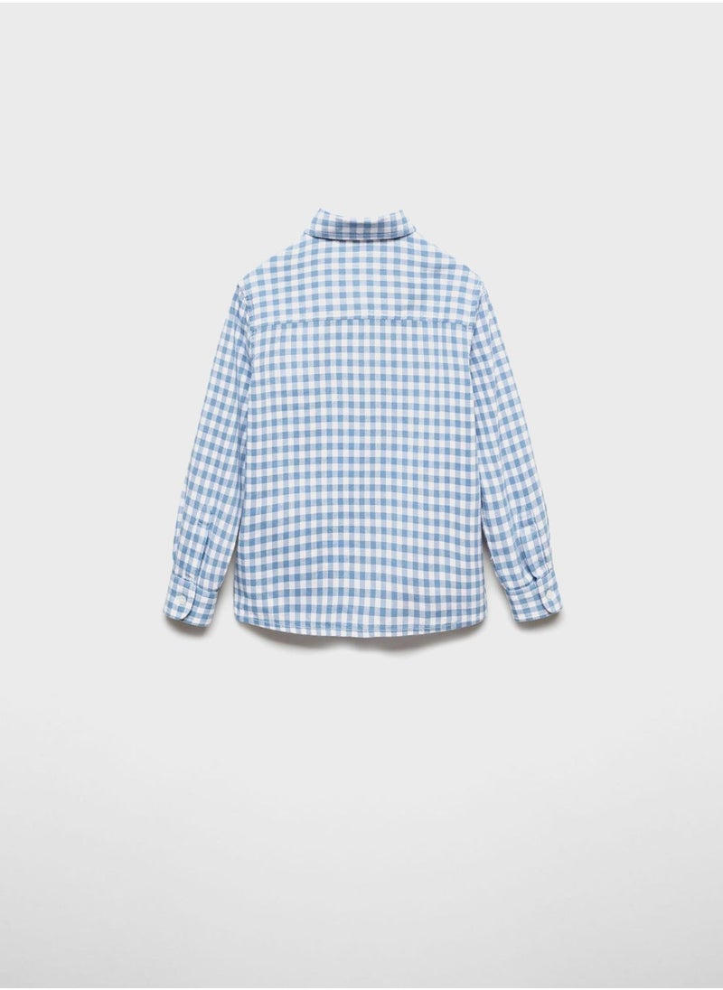 MANGO - Infant Striped Shirt - Image 1