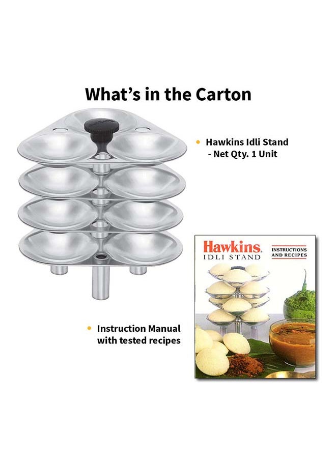 Hawkins Idli Stand Cook 12 Idlis for 3 Ltr Tall Pressure Cooker