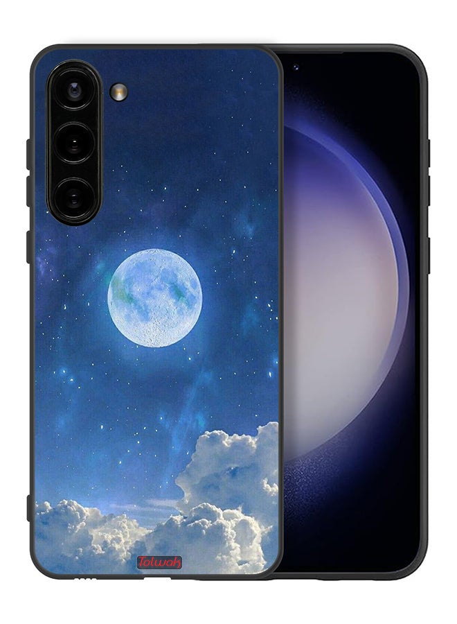 Tolwak Samsung Galaxy S23 Plus 5G Protective Case Cover Moon Clouds - Image 2
