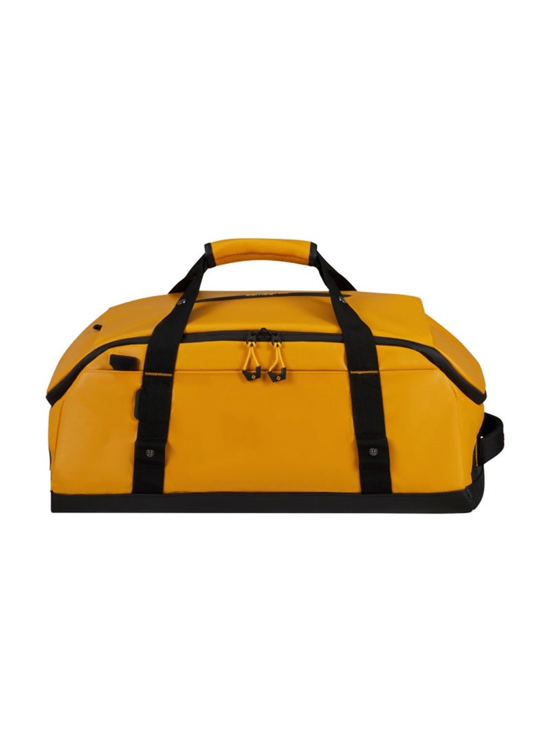 Samsonite Paradiver Duffle Bag S Yellow|Reflective Pattern|Spacious Interior|Water Repellent Material|Recyclex Material Technology - 5 Years International Warranty - Image 4