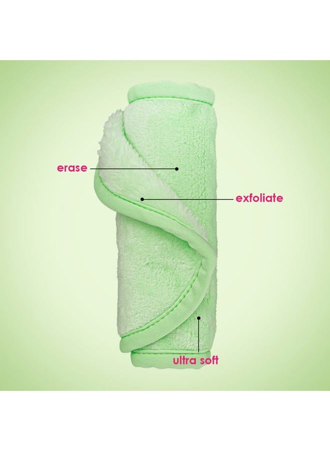 MakeUp Eraser Remover Cloth - Neon Green for Women 1 Pc - Image 4
