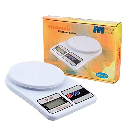SHREE HANS CREATION Digital Kitchen Weighing Scale Food Vegetable Weight Machine for Diet NutritionsHealth fitness scale Home Baking Cooking White For Domestic 10 Kg with Back Light - Image 2