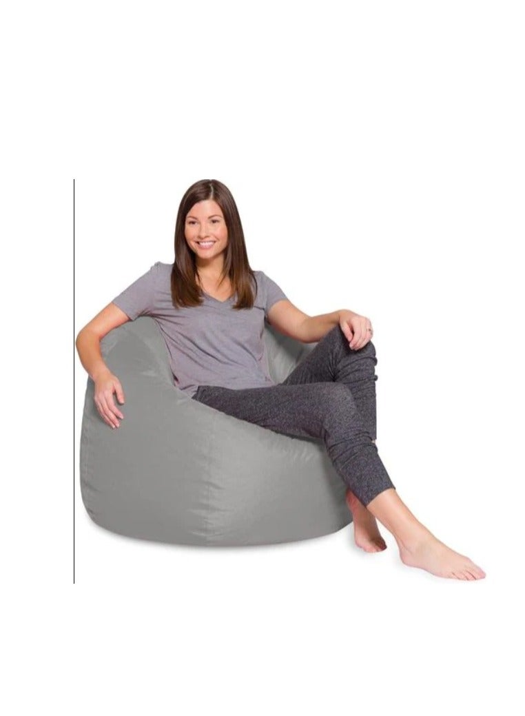 Ripple FURNITURE Large Bean Bag Grey  - Image 1