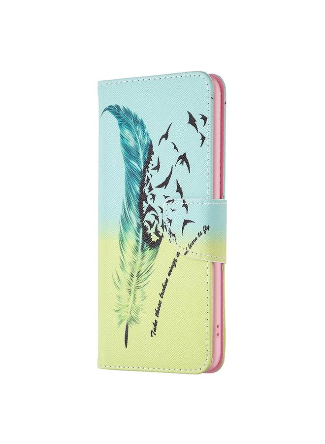 S-TOP Case For Samsung Galaxy S23 Ultra 5G Drawing Pattern Leather Phone Case - Image 2