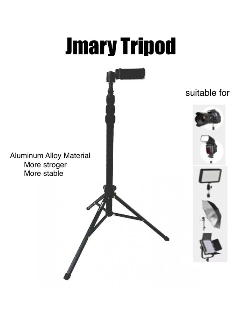 Jmary Jmary MT-45 Multi Shooting Tripod Stand For Phone And Camera With Clasp Lock Base Triangle Support And Strong Stability - Image 1