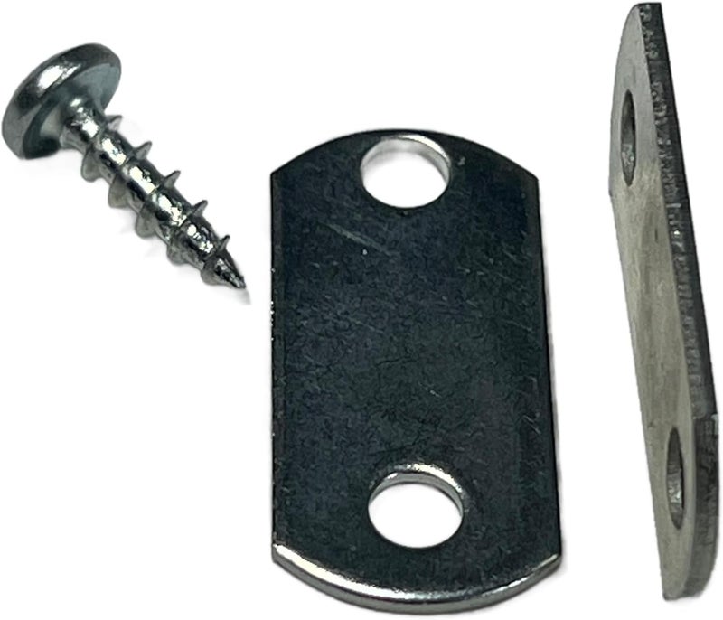 EHC Canvas Clips for Picture Framing screws included 15 per pack ( Choose your offset size ) by E.H.C. (0/0 Flush) - Image 1