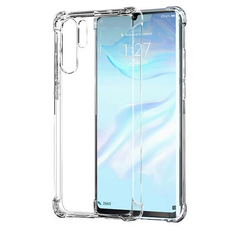 iCoverCase Compatible with Huawei P30 Pro Case Clear, Crystal Clear Soft TPU Shock Absorption Bumper Slim Thin Case -Clear - Image 1