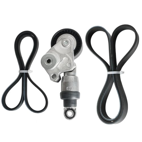 Riyhch 90K-39390 Serpentine Belt Drive Component Kit for Mazda 3/6/CX-3/CX-5/CX-9/MX-5 Miata,2012-2021,2.0L,2.3L,2.5L,OE K060380 6PK965 6K380 4060380 5060380 39390 49858 89710 999630 999630A - Image 1