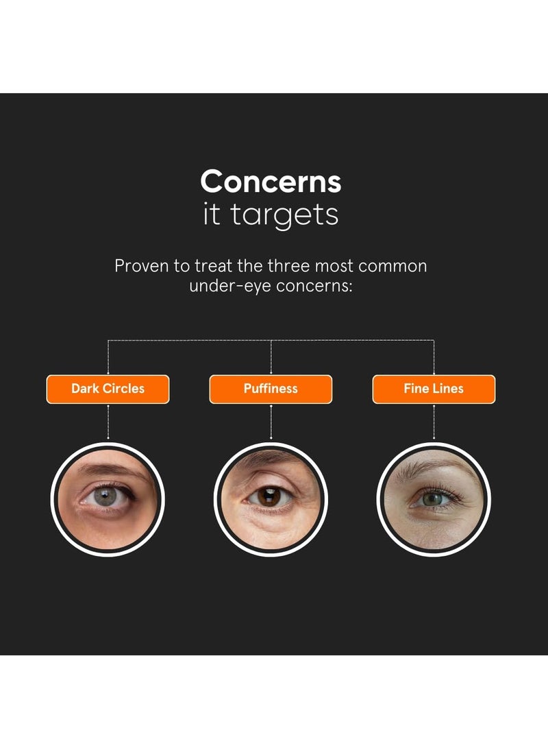 Minimalist Vitamin K + Retinal 01% Under Eye Cream | Reduces Dark Circles, Wrinkles & Fine Lines | With Caffeine for Puffiness | For Women & Men | 14 gm - Image 3