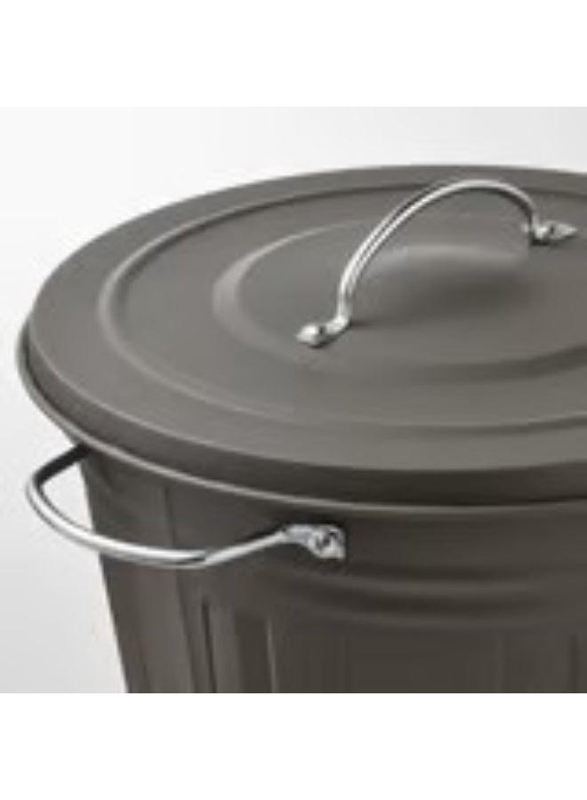 Bin with lid grey 16 l - Image 4