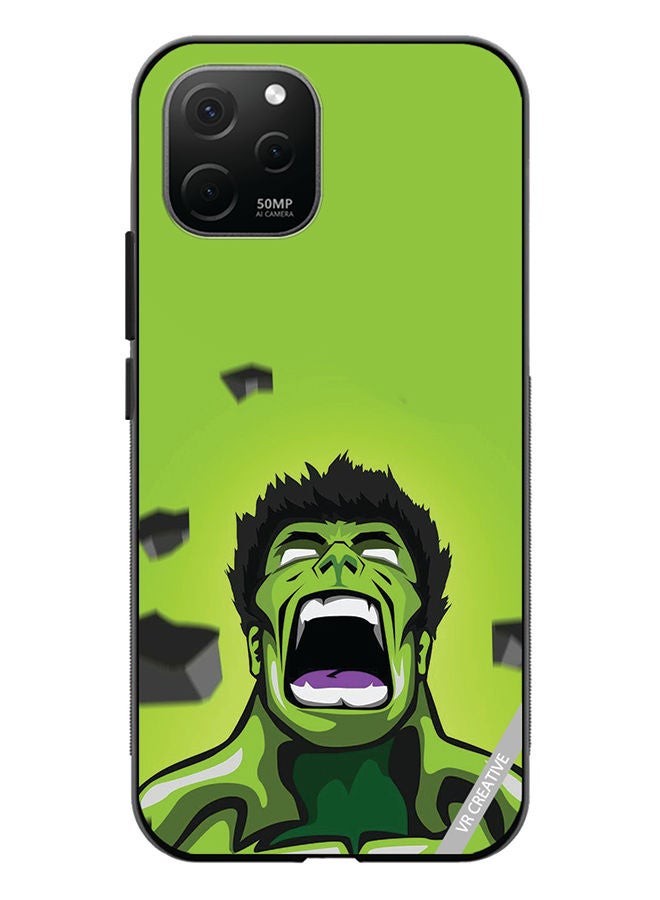 VR CREATIVE Protective Case Cover For Huawei Nova Y61 Hulk Design Multicolour - Image 1
