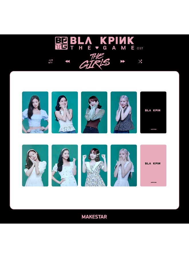 NIBEMINENT 4 Pcs Kpop BLACKPINK BPTG MS Lomo Cards Card For Fans Collection Gifts - Image 2