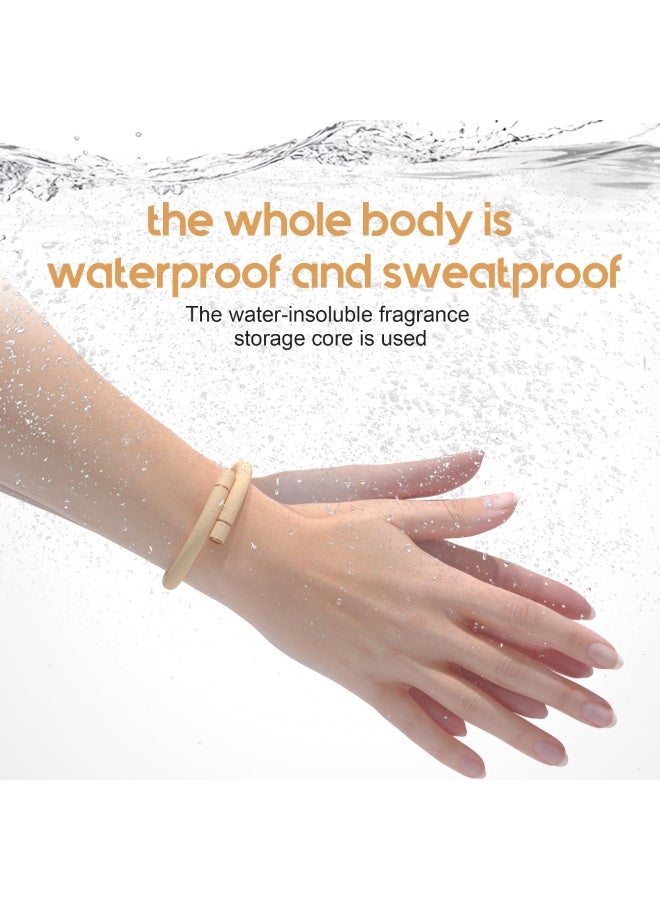 Zarra Traders Mosquito Bracelet, Insect & Pest Mosquito Band for Adults and Kids,  Non-Toxic Protection Anti-Mosquito Wristband with 6 Replacement Cores for Outdoor Hiking Camping Gear Must Haves - Image 5